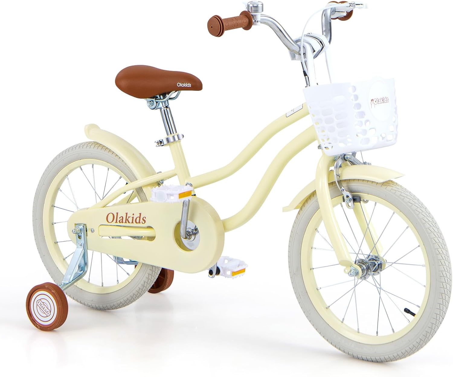 Olakids Kids Bike, 12 14 16  Inch Toddlers Bike with Training Wheels for Girls Boys