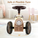 OLAKIDS Ride on Push Car, Kids Foot-to-Floor Sliding Car for Toddler with Train Whistle Sound, Under-Seat Storage, Toy Walker for Boys Girls Aged 19-36 Months