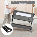 Baby Bassinet Bedside Sleeper with Spine Protecting Support INFANS