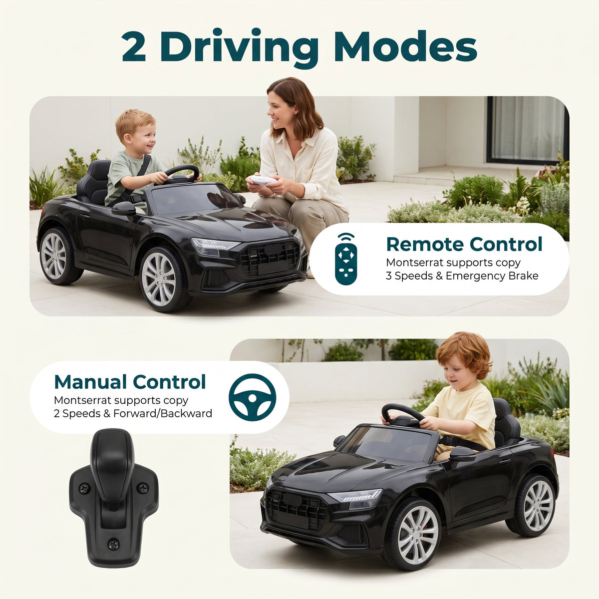OLAKIDS Licensed Mercedes Benz SL500 12V Kids Ride On Car