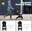 INFANS Lightweight Baby Stroller, Compact Infant with One-Hand Fold, Travel Stroller for Airplane