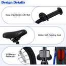 Olakids Kids Bike 12-18 Inch with Training Wheels, Dual Brakes, Adjustable Seat & Handlebar for Boys Girls