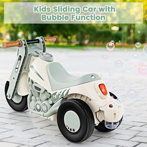 OLAKIDS Ride on Push Car, Foot-to-Floor Sliding Car for Toddlers Kids Motorcycle for Boys Girls Aged 3-5 Years