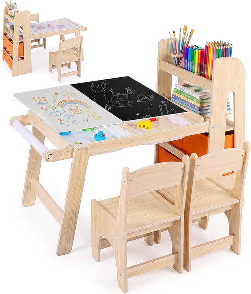 Olakids Sensory Table and Chairs Set for Toddlers