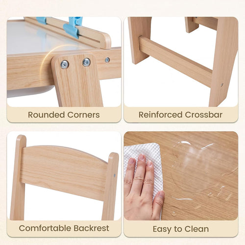Olakids Sensory Table and Chairs Set for Toddlers