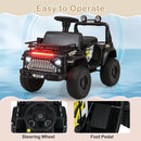 OLAKIDS Ride on Car for Toddlers, 6V Kids Jeep Truck Electric Vehicle Battery Powered ATV  Boys Girls 3-8 Years