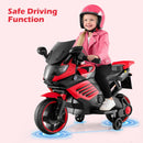 OLAKIDS 6V Kids Motorcycle with Training Wheels,for Boys Girls Aged 3+ Years