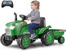 OLAKIDS 12V Kids Ride on Tractor, Battery Powered Motorized Electric Car for Boys Girls
