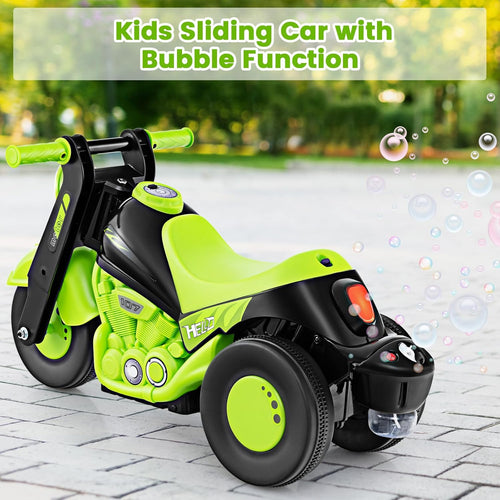 OLAKIDS Ride on Push Car, Foot-to-Floor Sliding Car for Toddlers Kids Motorcycle for Boys Girls Aged 3-5 Years