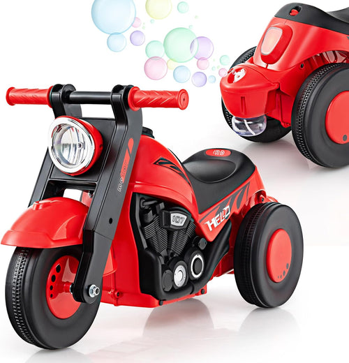 OLAKIDS Ride on Push Car, Foot-to-Floor Sliding Car for Toddlers Kids Motorcycle for Boys Girls Aged 3-5 Years