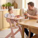 INFANS Washable Baby High Chair, Adjustable Tray, Lightweight, 5-Point Harness, for 6-36 Months Toddlers