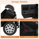 OLAKIDS Licensed Push Car for Toddlers, Outdoor Ride on Toy with Parent Control Handle, Adjustable Canopy, Horn, LED Lights for 3+ Years