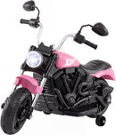 OLAKIDS 6V Kids Motorcycle, Electric Toddler Bike with Training Wheels Indoor Outdoor Ride on Toy