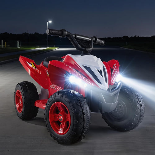 OLAKIDS 12V Kids ATV Quad, Electric Vehicle Battery Powered Ride On Toys for Boys Girls Ages 3+