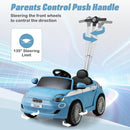 OLAKIDS Licensed Fiat 500 Ride on Push Car for Kids Toddlers 18 Month+