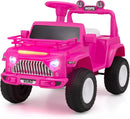 OLAKIDS Ride on Car for Toddlers, 6V Kids Jeep Truck Electric Vehicle Battery Powered ATV  Boys Girls 3-8 Years