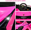 OLAKIDS Licensed Lamborghini SIAN 12V Kids Ride on Car, Toddler Electric Vehicle