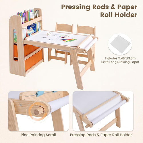 Olakids Sensory Table and Chairs Set for Toddlers