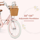 OLAKIDS Kids Bike 12/14/16/18 Inch with Training Wheels & Basket for Ages 3-8  (20 Inch without traninning wheels)