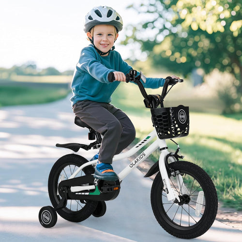 Olakids Kids Bike, 12 14 16 18 Inch Toddlers Bike for Boys Girls 3-8 Years Old