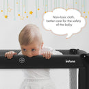 Portable Playard with 50pcs Ball Pit Balls Playpen Activity Center INFANS