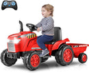 OLAKIDS 12V Kids Ride on Tractor, Battery Powered Motorized Electric Car for Boys Girls
