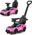 OLAKIDS Push Car for Toddlers, Licensed Maserati 3 in 1 Baby Ride on Sliding with Parent Control Handle