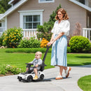 OLAKIDS Push Car for Toddlers, Licensed Maserati 3 in 1 Baby Ride on Sliding with Parent Control Handle