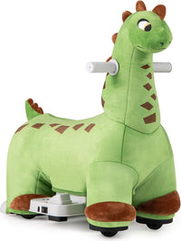 OLAKIDS Ride on Toys, 6V Electric Battery Powered Electric Ride on Dinosaur with Music for Boys Girl Aged 3+