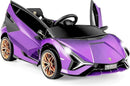 OLAKIDS Licensed Lamborghini SIAN 12V Kids Ride on Car, Toddler Electric Vehicle