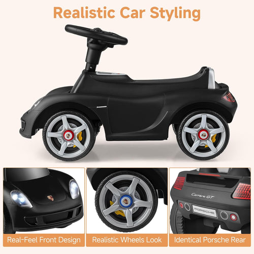 OLAKIDS Licensed Push Car for Toddlers, Foot to Floor Ride on Toy for Boys Girls 1.5-5 Years