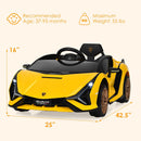 OLAKIDS Licensed Lamborghini SIAN 12V Kids Ride on Car, Toddler Electric Vehicle