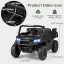 OLAKIDS Ride on Dump Truck, 12V Kids Electric Car with Remote Control  for Toddlers 3+ Years