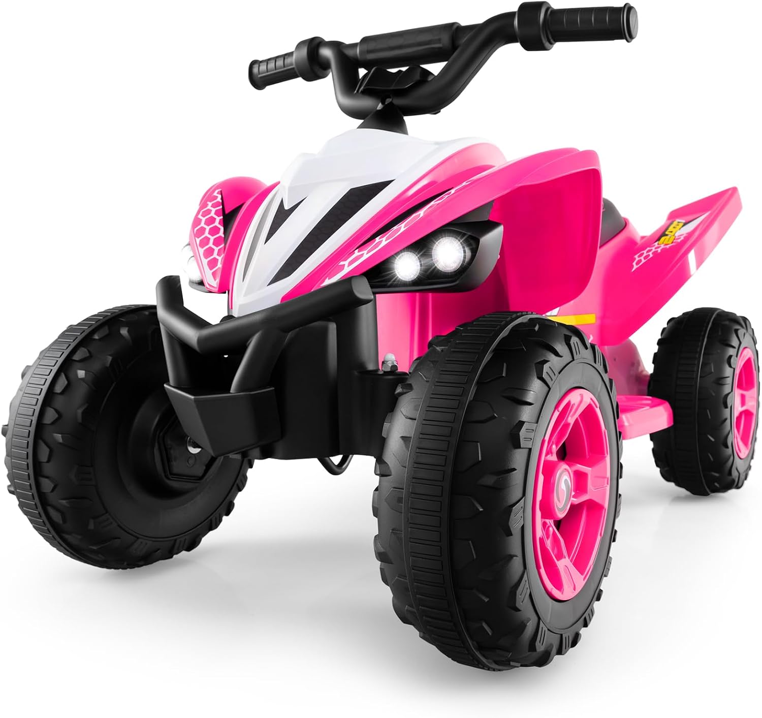 OLAKIDS 12V Kids ATV Quad, Electric Vehicle Battery Powered Ride On Toys for Boys Girls Ages 3+