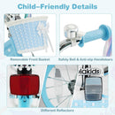 Olakids Kids Bike, 12 14 16 18 20 Inch Mermaid Theme Girls Bicycle with Training Wheels