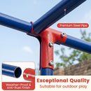 Olakids 8 in 1 Swedish Ladder, Kids Indoor Outdoor Jungle Gym Playground for Toddlers Adults