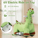 OLAKIDS Ride on Toys, 6V Electric Battery Powered Electric Ride on Dinosaur with Music for Boys Girl Aged 3+