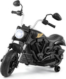 OLAKIDS 6V Kids Motorcycle, Electric Toddler Bike with Training Wheels Indoor Outdoor Ride on Toy