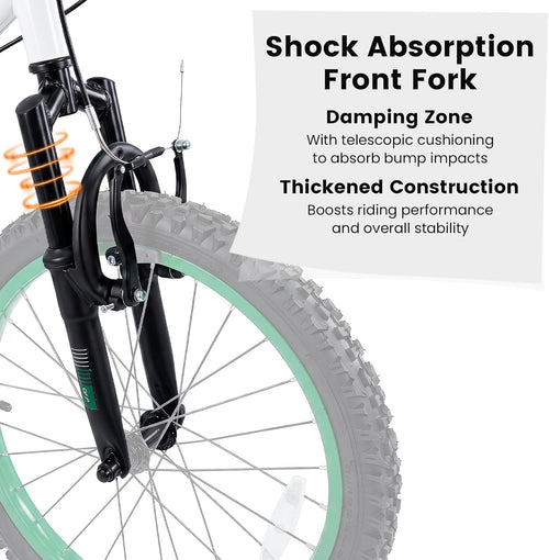 Olakids Kids Mountain Bike, 20 24 Inch Girls Boys Bicycle