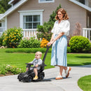 OLAKIDS Push Car for Toddlers, Licensed Maserati 3 in 1 Baby Ride on Sliding with Parent Control Handle