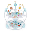 INFANS 3-in-1 Baby Activity Center, Jumper & Bouncer, Music, Lights, 360° Rotating Seat, 3 Adjustable Heights, Learning Toys for 6-12 Months