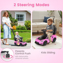 OLAKIDS Push Car for Toddlers, Licensed Maserati 3 in 1 Baby Ride on Sliding with Parent Control Handle