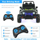 OLAKIDS Kids Ride on Truck 12V Electric Vehicle with Remote Control