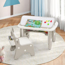 OLAKIDS Kids Table and Chair Set, Activity Table