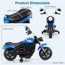 OLAKIDS 6V Kids Motorcycle, Electric Toddler Bike with Training Wheels Indoor Outdoor Ride on Toy