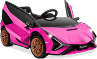 OLAKIDS Licensed Lamborghini SIAN 12V Kids Ride on Car, Toddler Electric Vehicle