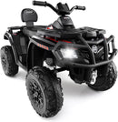 OLAKIDS 24V 2 Seater Ride on ATV 4 Wheeler Off-Road Electric Toy Car for Big Kids, Grass