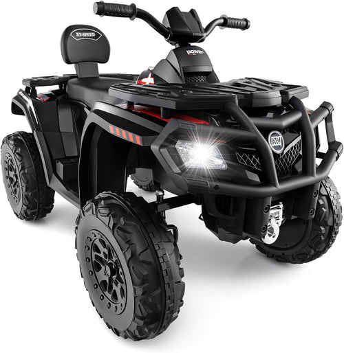 OLAKIDS 24V 2 Seater Ride on ATV 4 Wheeler Off-Road Electric Toy Car for Big Kids, Grass