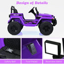 OLAKIDS Kids Ride on Truck 12V Electric Vehicle with Remote Control