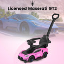 OLAKIDS Push Car for Toddlers, Licensed Maserati 3 in 1 Baby Ride on Sliding with Parent Control Handle